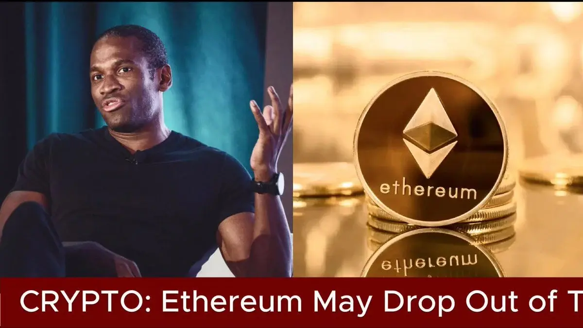 Arthur Hayes, Co-Founder Of Crypto Derivatives Exchange Bitmex, Has Predicted That $Eth Could Fall Out Of The Top Three Cryptocurrencies By Market Capitalisation Before The End Of The Decade.