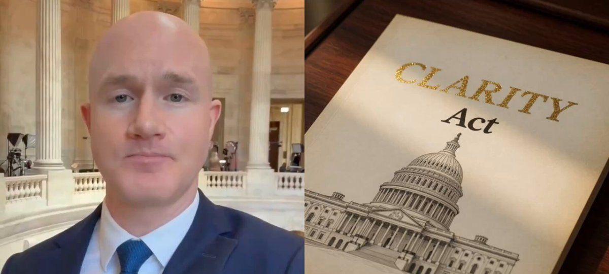 Brian Armstrong Issues Positive Clarity Act Update Live From Senate Office In Dc