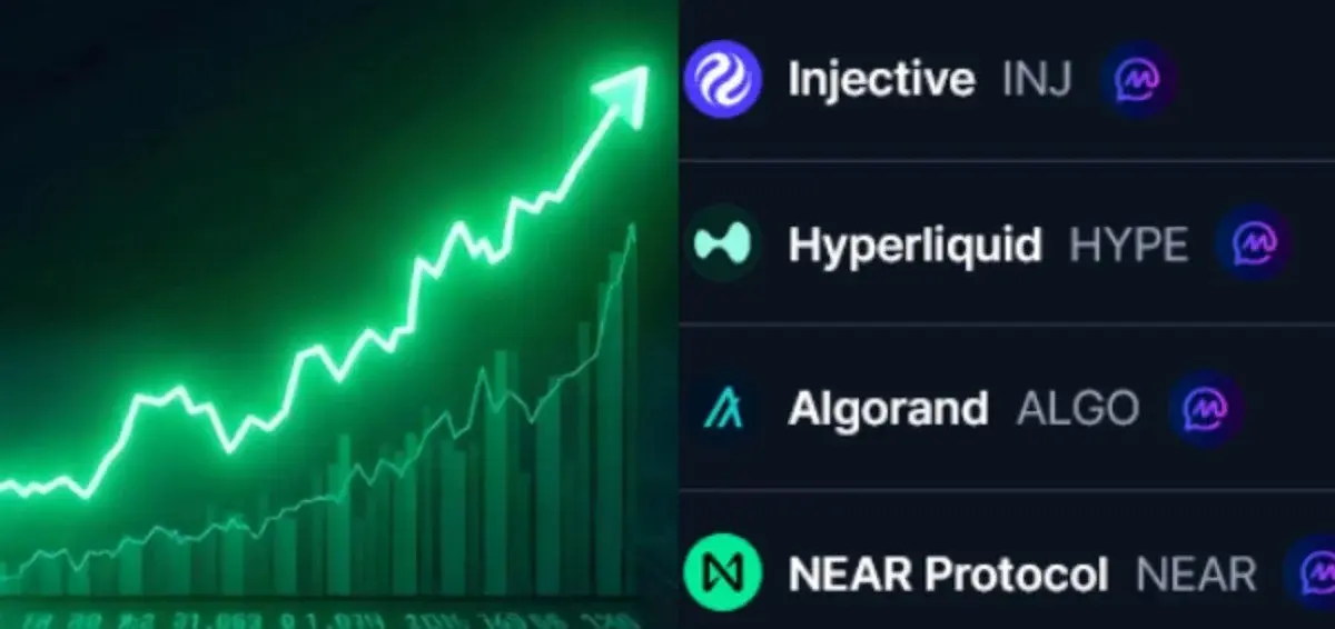 Four altcoins outrun a sluggish market today