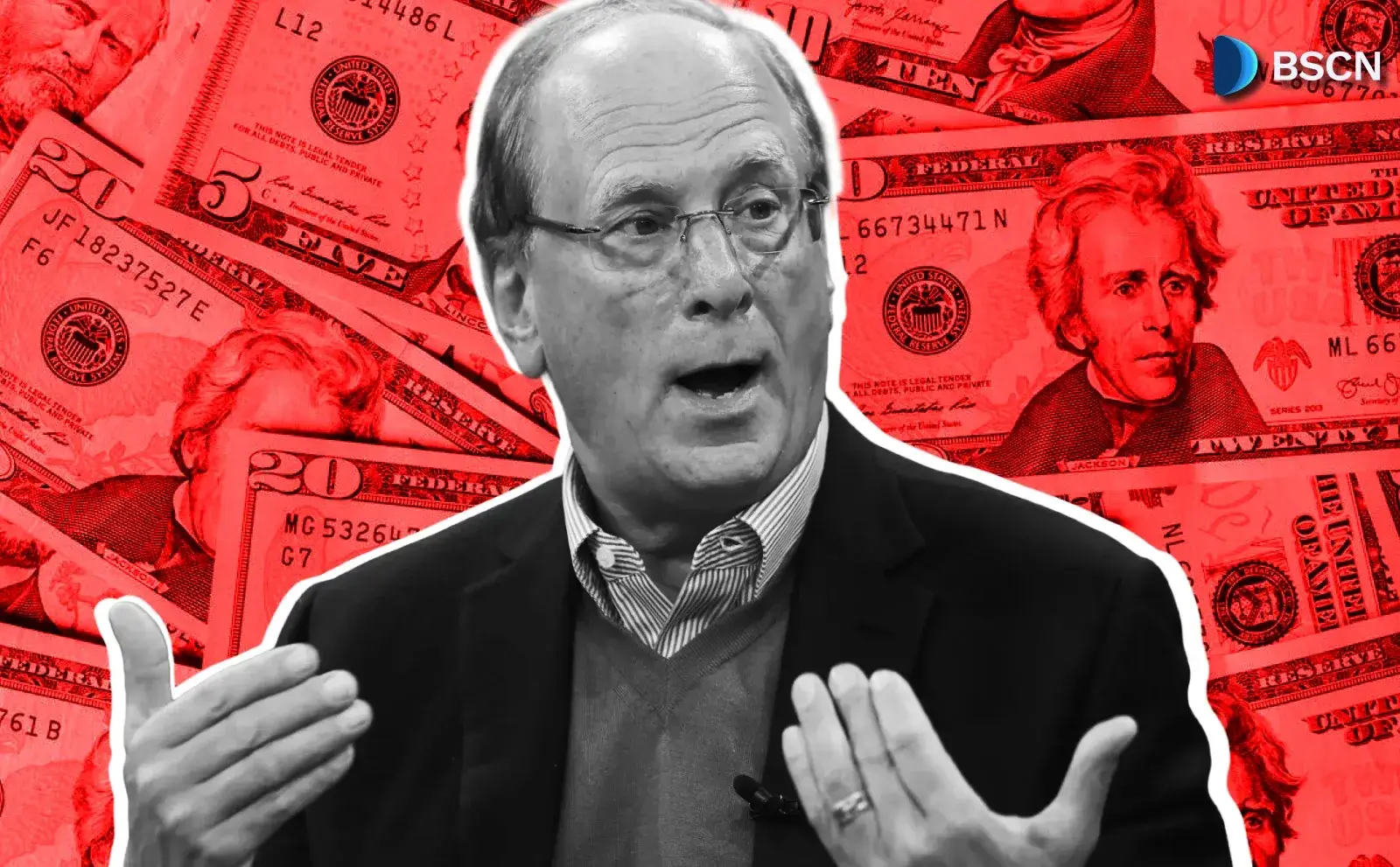 Did BlackRock CEO Larry Fink Say the Dollar Would Be Abandoned?