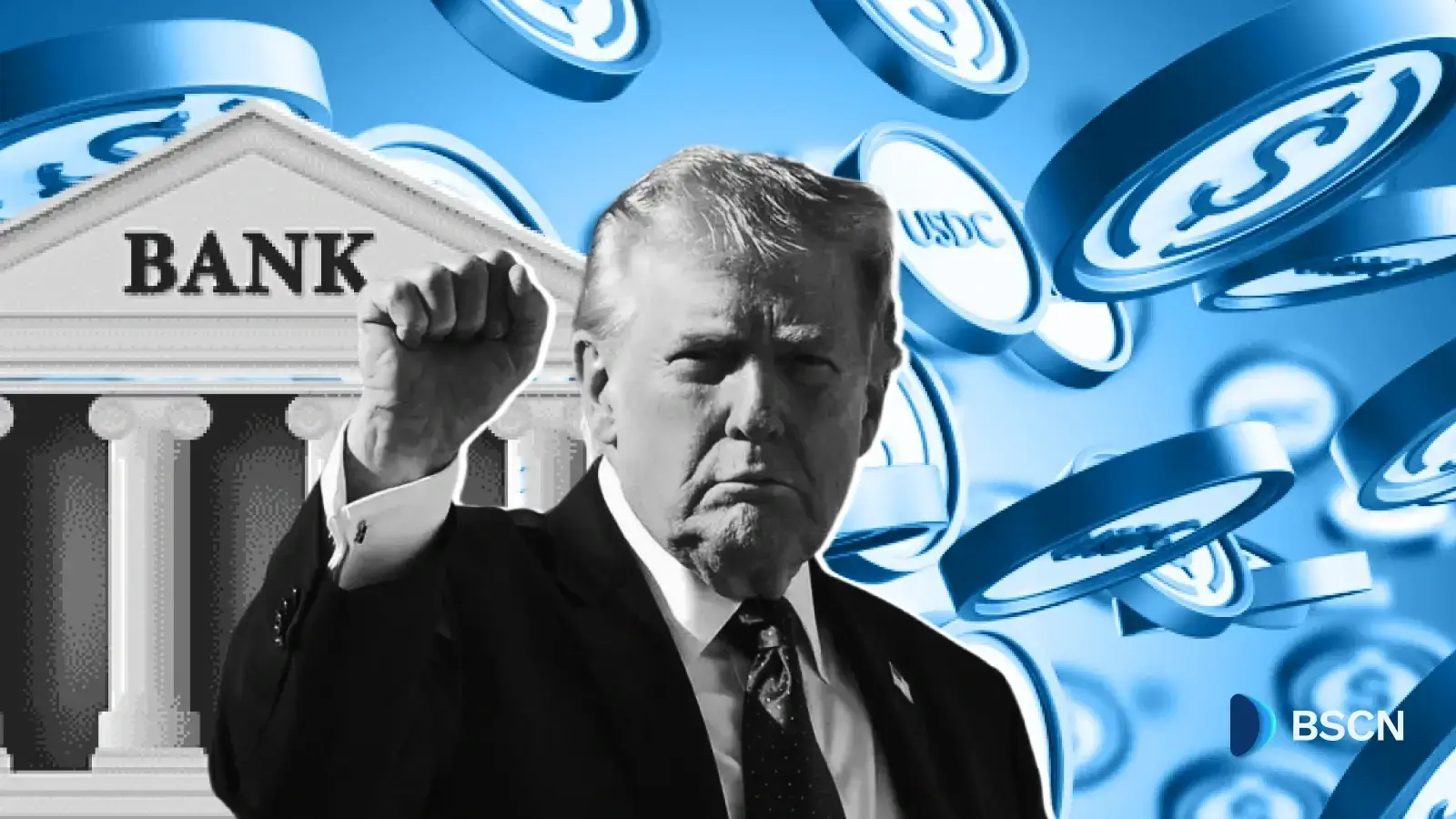 Trump Sides With Crypto Over Banks in Washington's Hottest Financial Policy Fight